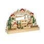 Preview: InLit Alpine Christmas – Beleuchtete alpine Winterlandschaft aus Holz – 40,5 cm 2590066